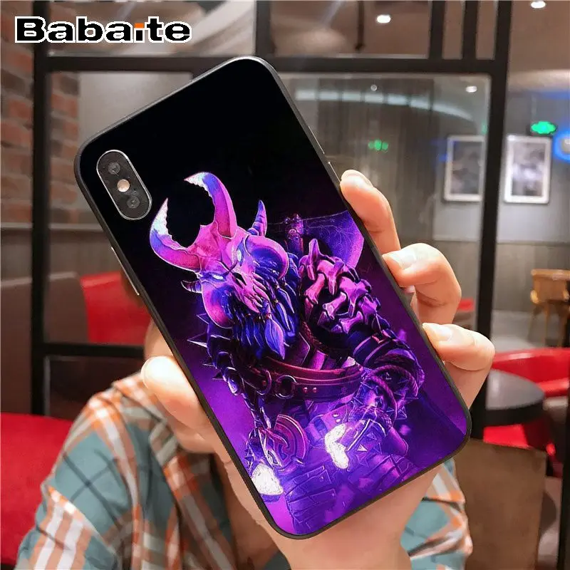 Чехол для iphone x battle royale мягкий силиконовый черный чехол для телефона для iphone X XS MAX 8 7plus 5S SE 6s XR 11pro max - Цвет: A8
