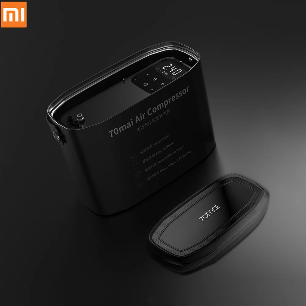  Original Xiaomi 70mai Air Compressor protable Electric Car Air Pump Metal Box12V 70 MAI Mini Tire I