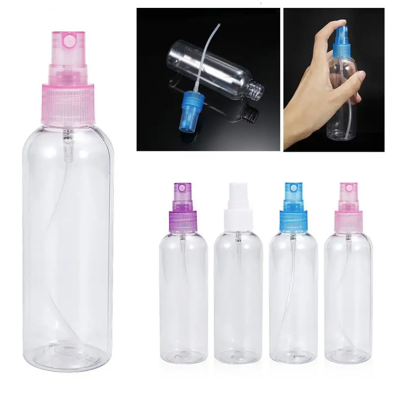 

10pcs 100ml Clear Empty Sprayer Bottle Perfume Container Cosmetic Atomizer Portable Durable Refillable Bottles