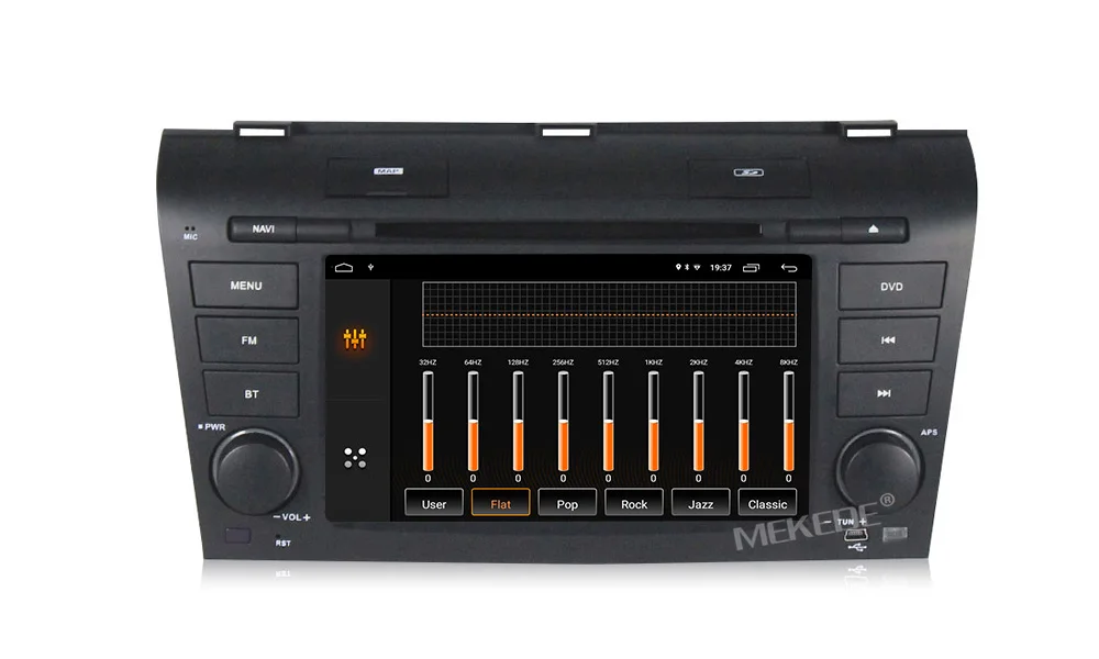 Top MEKEDE Car Multimedia player Android 9 DSP car DVD player For Mazda3 Mazda 3 2004-2009 32G ROM GPS navigation radio stereo WIFI 5
