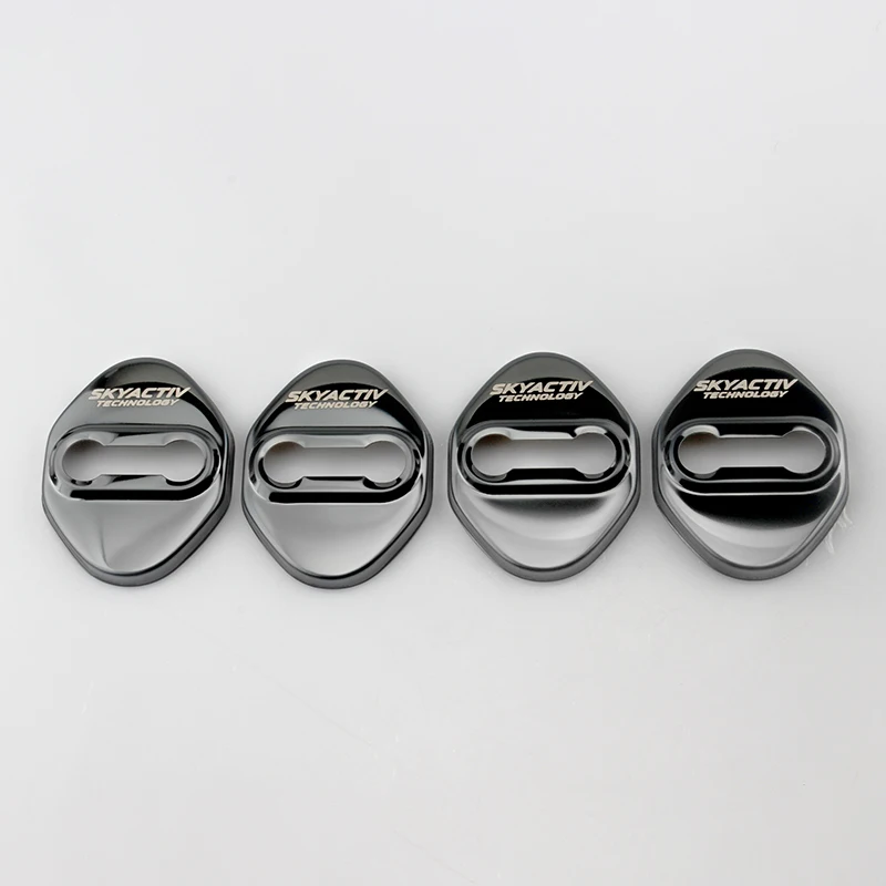 Для Mazda 2, 3, 5, 6, 8, CX-3 CX5 CX-5 CX7 CX-7 CX-9 MX-5 Atenza 4 шт крышка дверного замка автомобиля защиты Пряжка защелка крышки стоп Защита от ржавчины