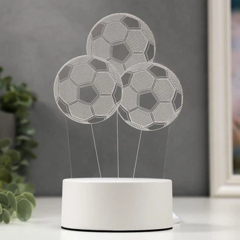 

Lamp "Three balls" from the mains 10.5x13x20.5 cm