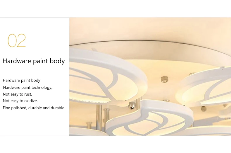 Lustre para Sala de Estar Conduziu a Lâmpada do Teto Novo Quarto Estudo Casa Lustre Moderno Iluminação Escurecimento Remoto Led 17 quarto estudo casa lustre moderno conduziu a