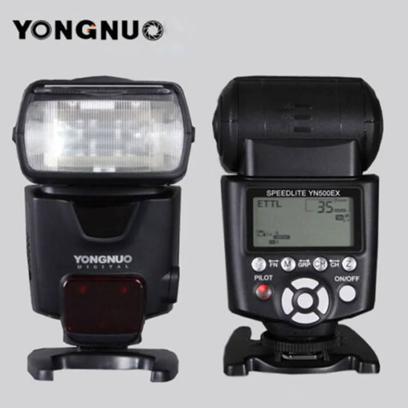 Yongnuo YN 500EX YN-500EX Беспроводная Высокоскоростная синхронизация 1/8000 ttl вспышка для Canon