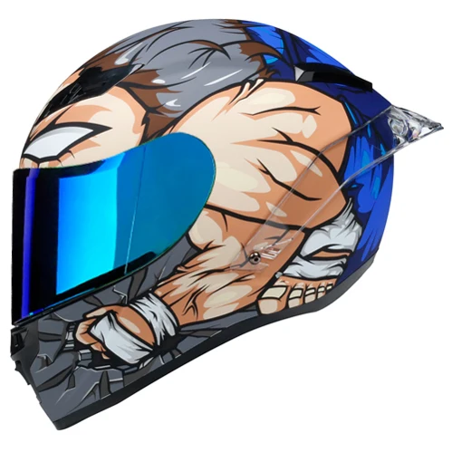3 Полный лицевой мото rcycle Шлем Полный лицевой шлем capacete de moto cicleta casque moto cascos para moto cross cask - Цвет: 3