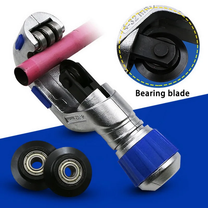 

4-32cm Ball Bearing Pipe Cutter Tube Cutting Tool For Copper Aluminum Stainless Steel Copper Pipe Cutter