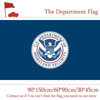 

5pcs Flag 3x5ft Department of Homeland Security Secretary Flag * Car Flag for Decoration The United States Polyester Printed