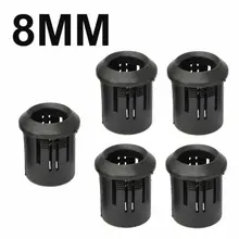 5/10/25/50pcs 3mm 5mm 8mm 10mm LED Black Plastic Lamp LED Diode Holder Black Clip Bezel Mount