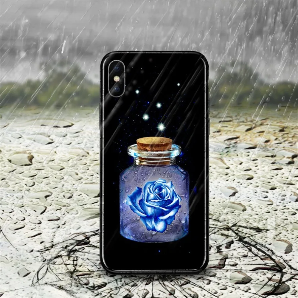 Для iPhone XS MAX XR взрывозащищенный стеклянный Чехол для мобильного телефона анти-падение высокое качество чехол для мобильного телефона