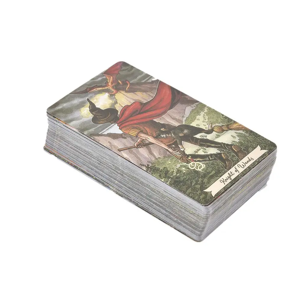 78PCS Everyday Witch Tarot Cards Deck Fate Divination Table Games Playing Card Family Party Entertainment 78PCS Everyday Witch Tarot Cards Deck Fate Divination Table Games Playing Card Family Party Entertainment