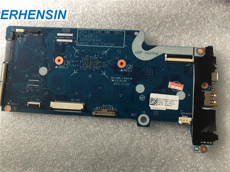 CN-0R8GGC для Dell Chromebook 11 5190 2-in-1System материнская плата R8GGC 0R8GGC