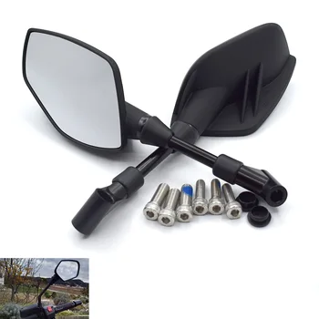 

Universal 8mm 10mm Motorcycle Convex Rear View Mirror black For MV Agusta Brutale 910R 989R 920 990 1078RR 1090 F4 750S