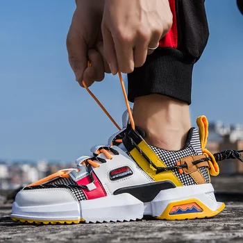 

men shoes 2020 net red men's shoes casual shoes Korean trend shoes wild dad shoes sneakers off white shoes brand