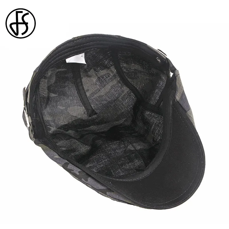 FS Army Green Camouflage Beret Cap Men 