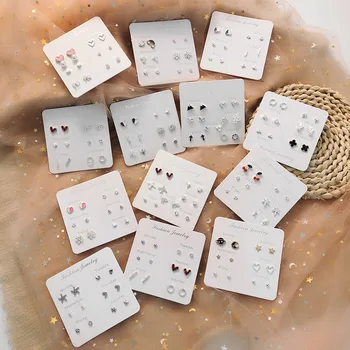 

30 Pairs/lot fashion classical women earrings wholesale small size earring jewelry lot 201030-86
