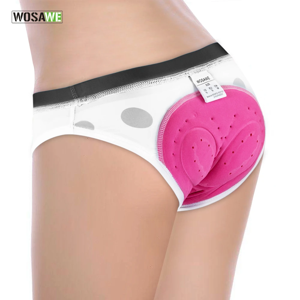 Женские велосипедные Бриджи WOSAWE нижнее белье для горных велосипедов с объемными