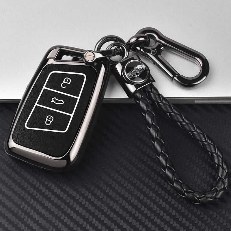 For Volkswagen magotan b8 PASSAT CC High-end car key bag personality creative fashion car key case car decoration accessories - Цвет: As  picture