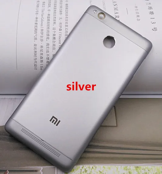 Подарок+ чехол на заднюю панель мобильного телефона для Xiaomi Redmi 3 задняя крышка батареи для Xiaomi Redmi 3S Задняя крышка батареи