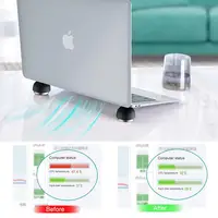 Laptop Stand Notebook Accessories Foldable Mini Cooler Stand 6