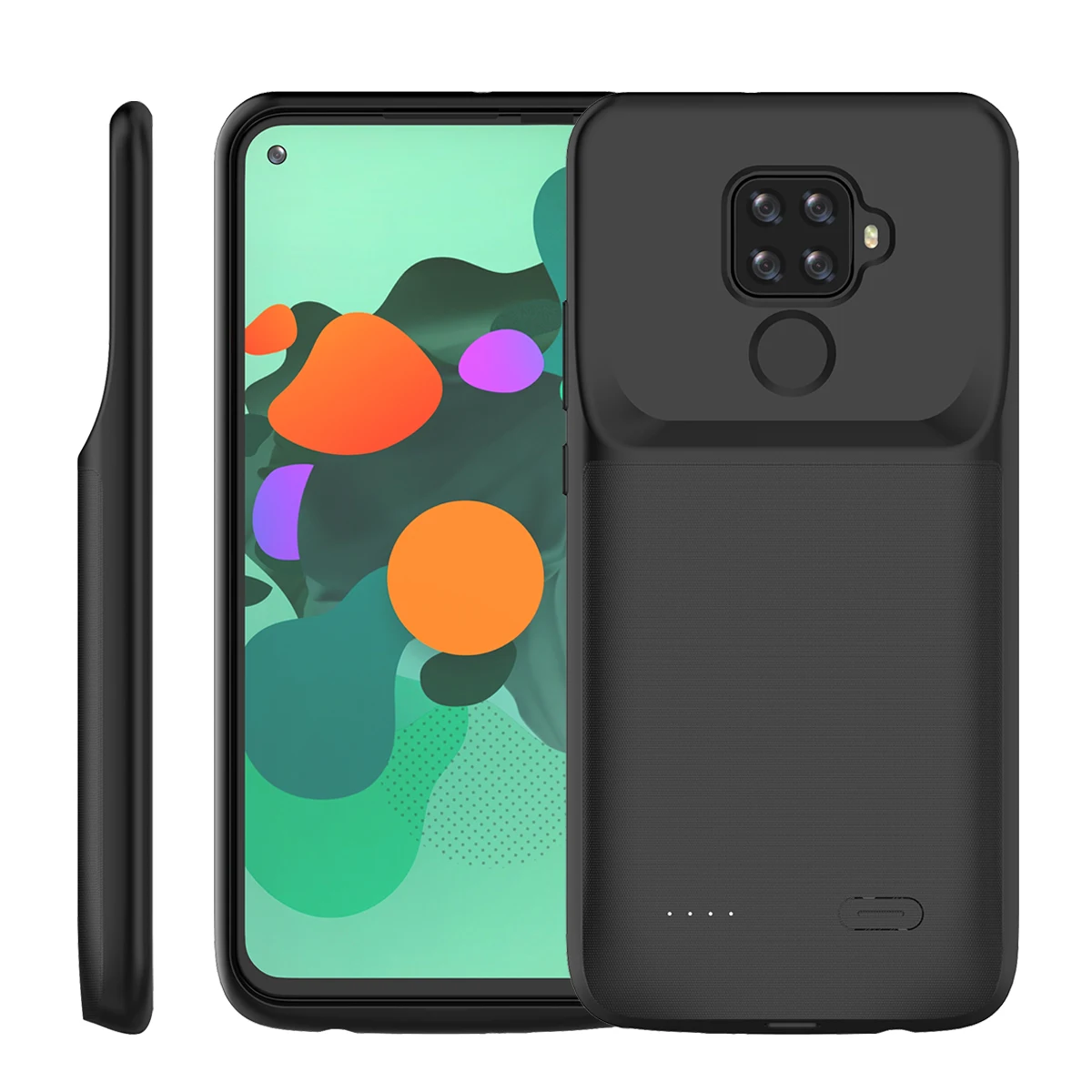Для huawei mate 30 Lite Nova 5i Pro 6000 мАч чехол для зарядного устройства расширенная батарея резервного питания чехол для аккумулятора защитный чехол