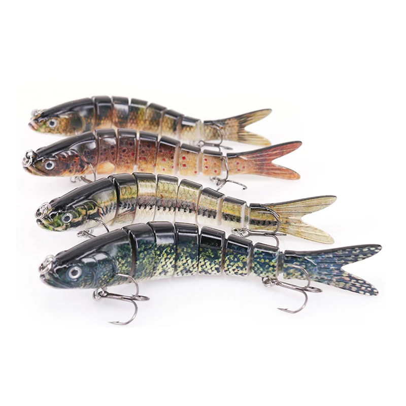 

2020 New 26g 140mm ABS Material Fishing Lure Multi Jointed Swimbait Bionic Trout Bait
