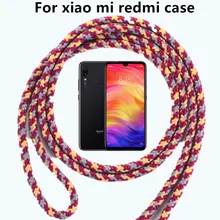 Ремешок шнур цепь лента для телефона ожерелье Ремешок Мобильный чехол для телефона для переноски для Xiaomi mi красный mi 5 5A 6 6x 9SE A3 9T K20 6A