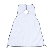 Мужчины Борода Уход за волосами Борода бритвы фартук нагрудник фартук плащ для парикмахера+ присоски