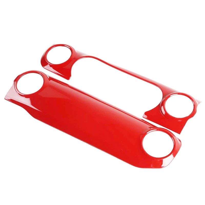 Автомобильный Центр консолей Декоративные наклейки для Jeep Wrangler JL консоль крышка приборной панели отделка автомобильный аксессуар наклейка