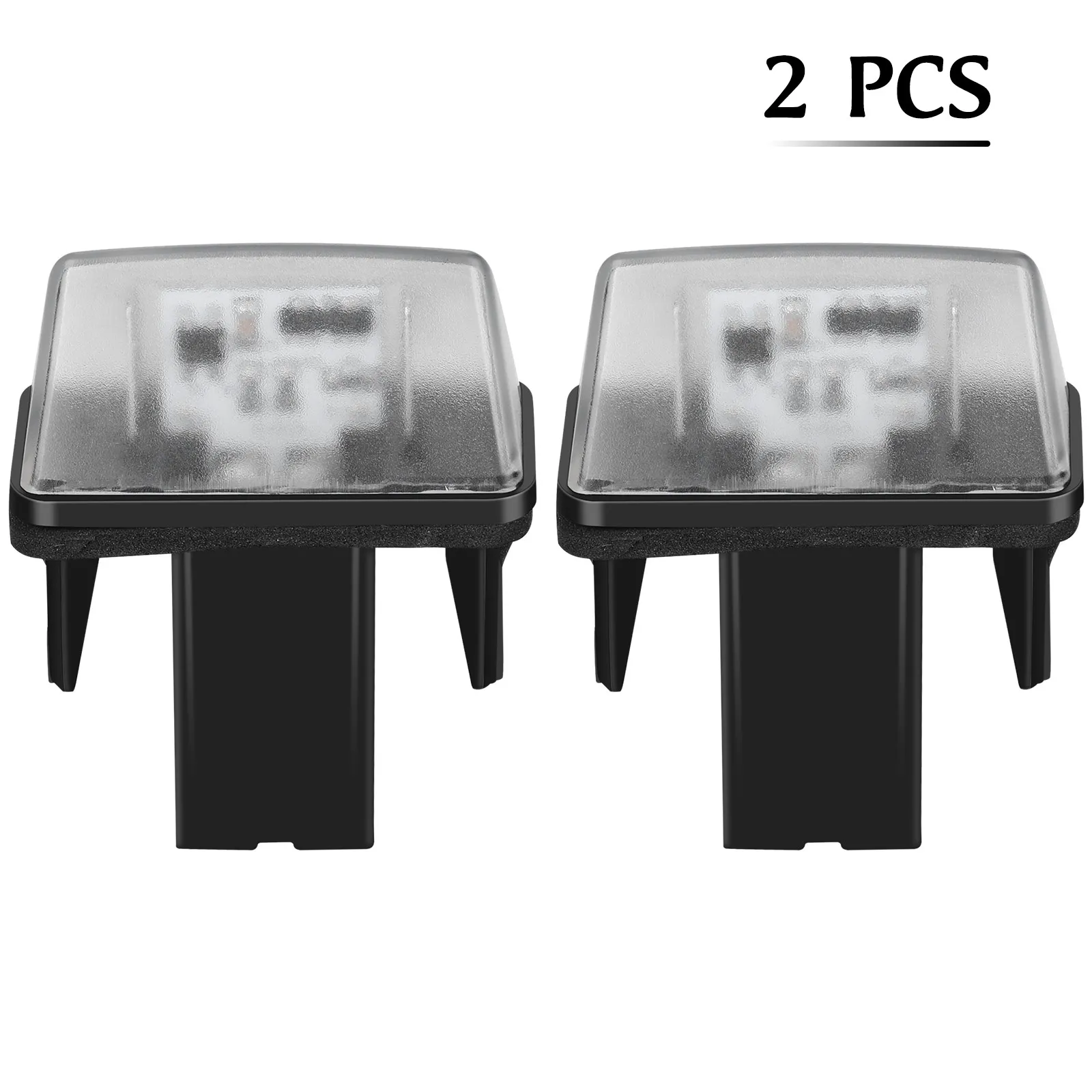 2pc LED License Number Plate Light For Citroen C3 C4 C5 Berlingo Saxo Xsara Picasso For Peugeot 206 207 306 307 308 5008