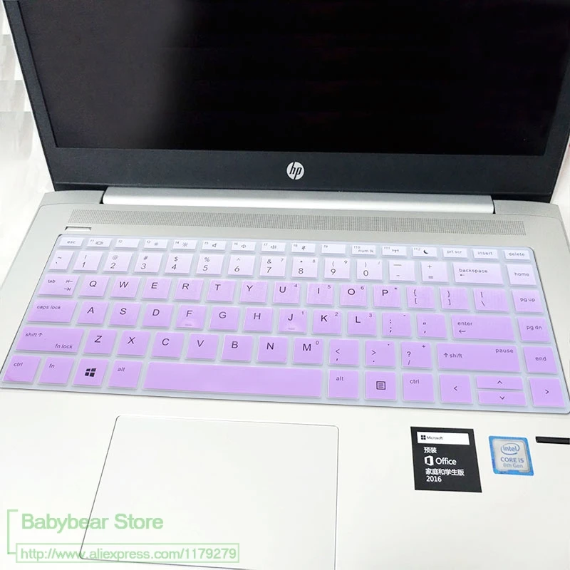 Защитная крышка для клавиатуры ноутбука hp ProBook 430 G5/ProBook 430 G6 13,3 дюймов - Цвет: fadepurple