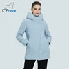 ICEbear 2022 Fall  new ladies coat windproof warm short jacket zippered design parka women's fashion clothing GWC20508I ► Photo 2/6