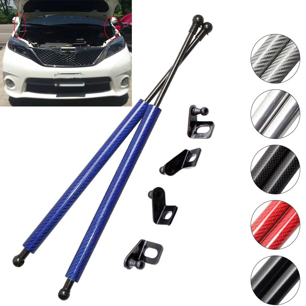 

for TOYOTA sienna XL30 XLE 2011-2019 Auto Front Bonnet Hood Modify Gas Struts Lift Support Absorber Gas Shock Damper