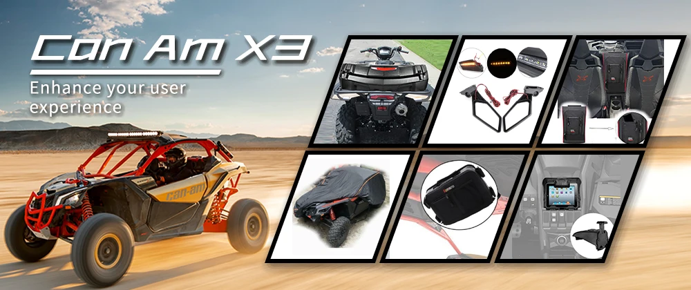 KEMiMOTO UTV зеркала заднего вида, регулируемое зеркало заднего вида для Can Am Maverick X3 Max R X3 R для Suzuki King Quad 450 Quadracer