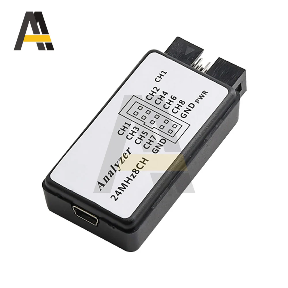 USB Logic Analyzer 24MHz 8 Channel 24M/seconds Logic Analyzer Debugger For ARM FPGA Logic Analyzer Logic 24M 8CH 3