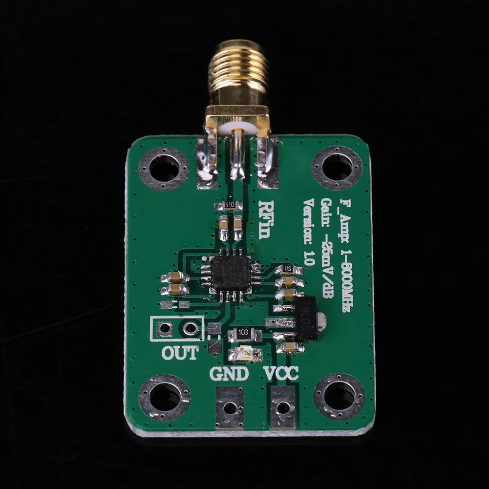 1-8000MHz AD8318 RF логарифмический детектор 70dB RSSI измеритель мощности измерения логарифмический детектор 70dB RSSI измерение