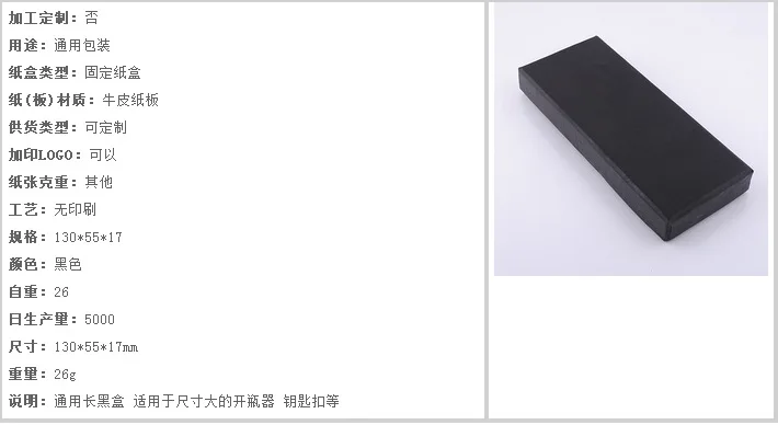 Черно-белая подарочная упаковка из картона коробка крутой брелок универсальная упаковочная лента спонж настраиваемые, с логотипом