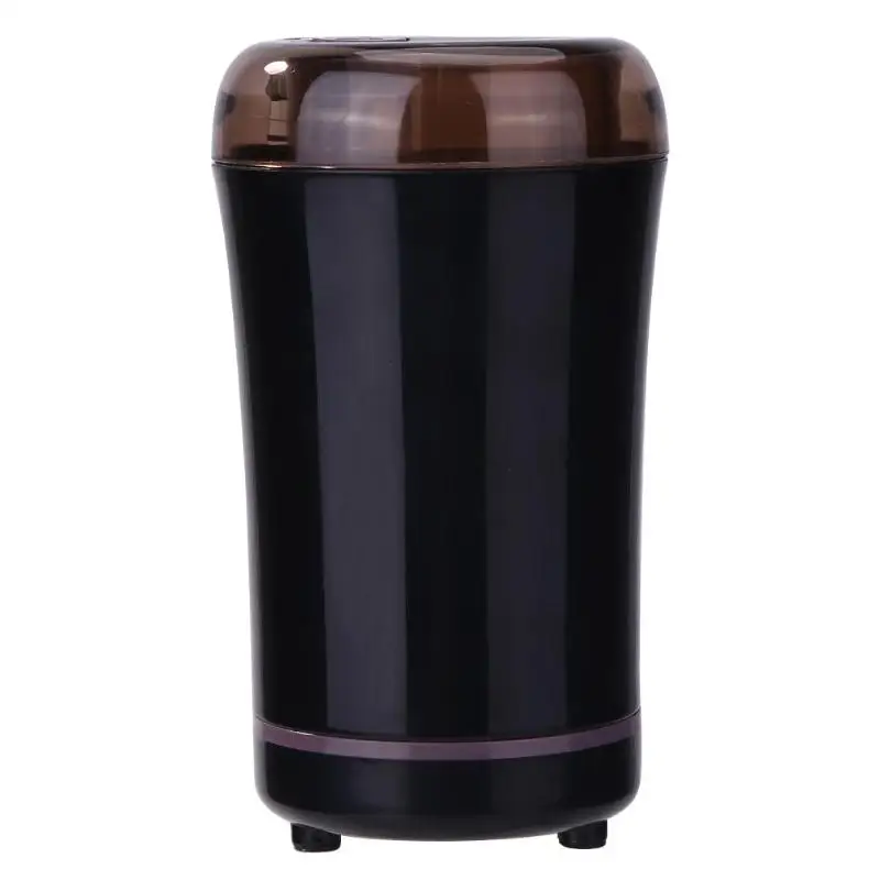 Black Многофункциональная бытовая электрическая маленькая мельница мини кухня соль перец бобы специи орех кофемолка - Цвет: Black