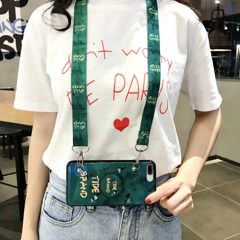 Зеленый Океаническая рыба через плечо чехол для телефона для huawei P30 pro p20 p10 plus nova 5 5i pro 4 4e 3 3i 2s 3e mate20 pro mate10 20X крышка