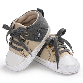 

Baby Shoes Spring Classic Canvas Baby Boy Shoes Spring Cotton Straps Stitching Newborn Boy Girl Shoes First Walker Prewalker