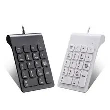 Mini Digital 18-key Numeric Keypad Numpad Number Pad Accounting Teller Keyboard