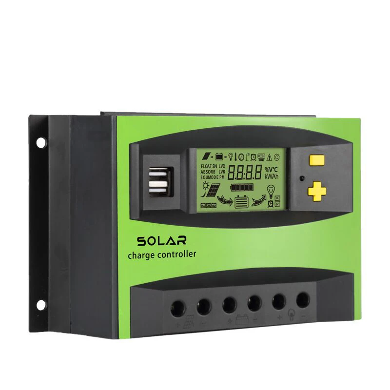 1 предмет; Новинка; 40A 12/24V MPPT LCD Дисплей Солнечный Зарядное устройство ШИМ контроллер управления установкой на солнечной батарее Солнечный Мощность 195*110*50 мм