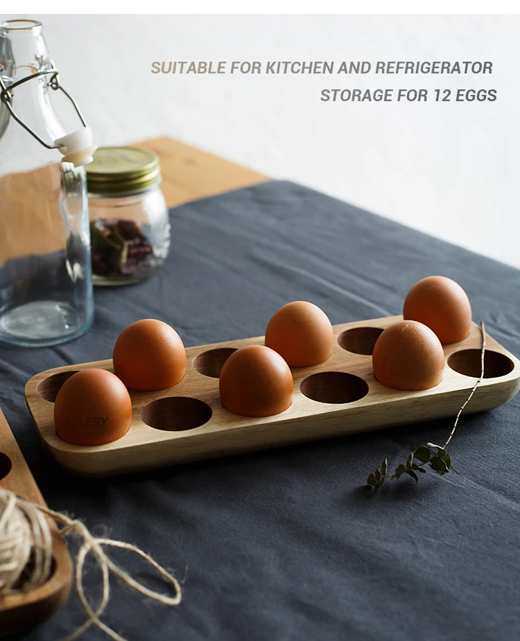 Кухонный Органайзер, ящик для хранения яиц, деревянный Небьющийся защитный лоток для яиц, аксессуары, посуда, контейнер для инструментов, домашний декор