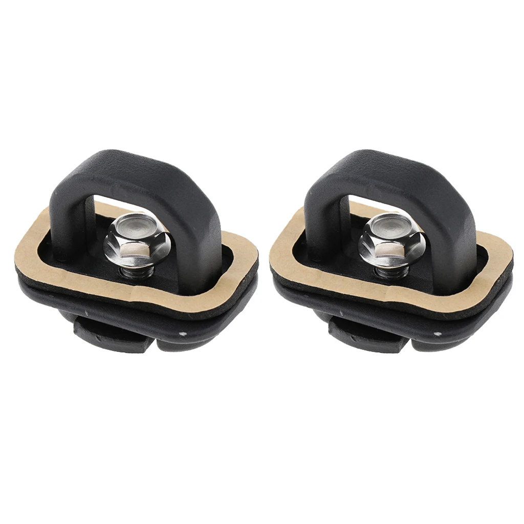 2 pack Bull Ring Cab with Different Doors and pop Out Rail Cap Covers - Retractable