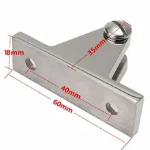 2 шт Морская Лодка из нержавеющей стали палубные петли аксессуары для Бимини Топ