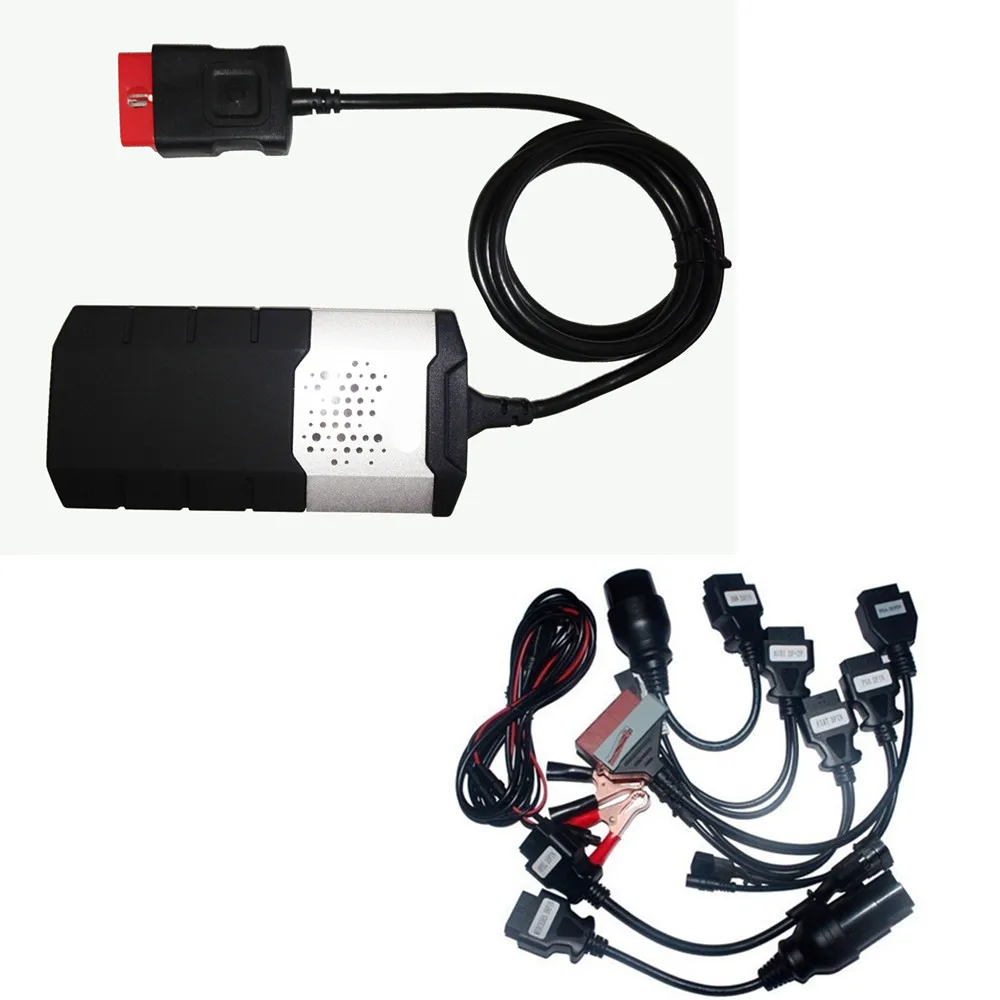 Новинка vci,0 R0 Keygen в подарок для delphis автомобильных грузовиков vd ds150e cdp VD TCS CDP Pro obd2 OBDII диагностический сканер инструмент - Цвет: cable with USB