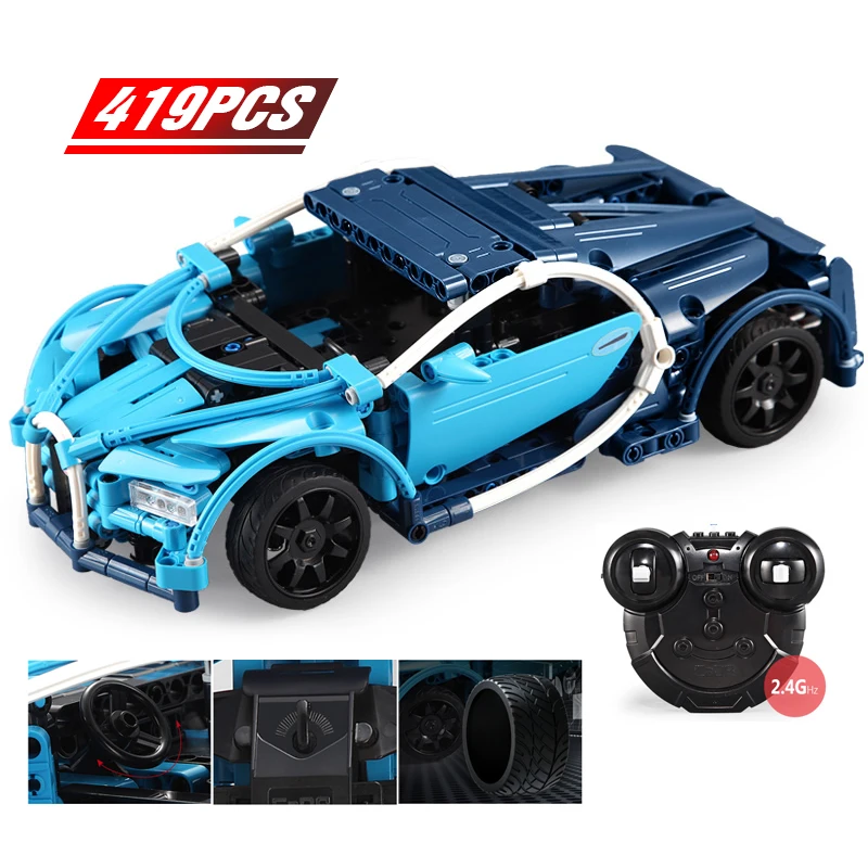 

Bugatti Chiron Racing Car Building Blocks Bricks Compatible Legoing Technic Sports Car Toys for Children Gifts