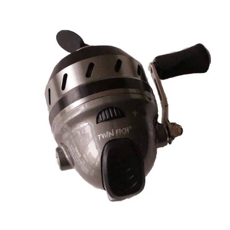 

TB25 Slingshot Compound Bow Fishing Reel 3+1 BB Metal Closed Wheel Outdoor Catapult Hunting with Wrist guard 5#PE line 40M