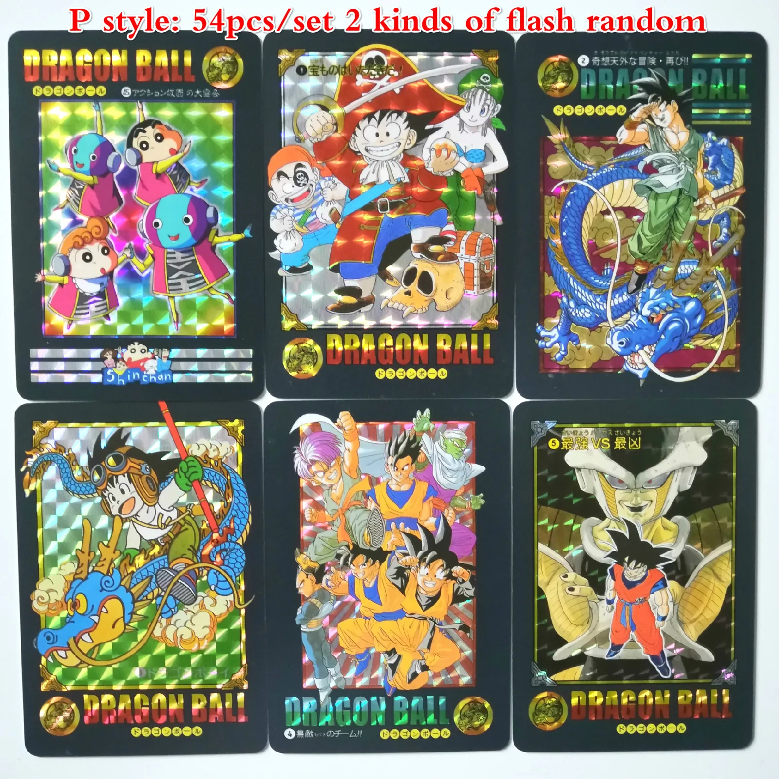 27 стилей Dragon Ball Z Super Ultra Instinct Limited BREAK часы в советском стиле игра флэш-карта Коллекция аниме-открытки - Цвет: P