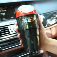 Контейнер для мусора, автомобильный держатель, ведро для хранения, аксессуары, универсальный автомобильный мусорный бак, автомобильный мусорный бак, автомобильный органайзер, коробка для хранения