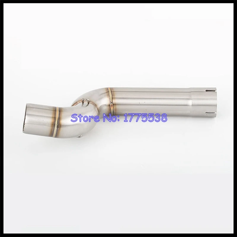 ID:51.5mm Motorcycle Exhaust Middle Link Pipe Connect Tube Clamp for BMW F900R F900XR 2020-2023 Escape Moto Fit for 51mm Exhaust - Image 5